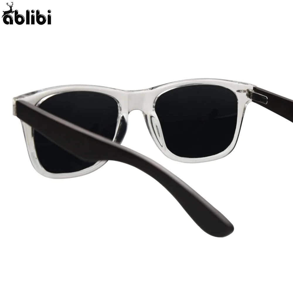 Ablibi мужские деревянные солнцезащитные очки для женщин покрытие зеркальные