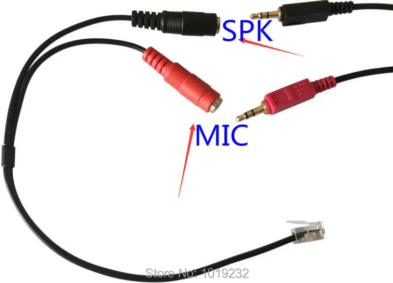 ПК гарнитура для телефона Yealink T20P T22P T26P Avaya 1608 1616 9610 9620 SNOM адаптер телефонов Grandstream