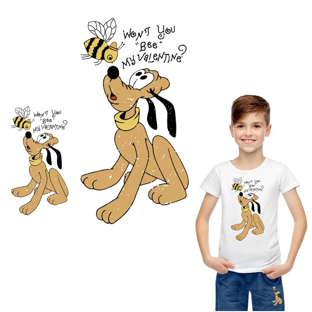 Смешные собаки тепловой Железный стикер передачи тепла сделай сам Костюмы в виде