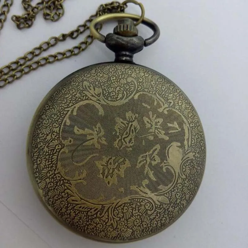 Гарри Поттер Ретро Карманные Часы Бронза Большой Ковбой Список карманные часы