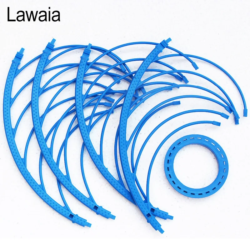 Lawaia кольцо для рыболовной сети ловли нахлыстом ручного броска диаметр 46 см рыбы в