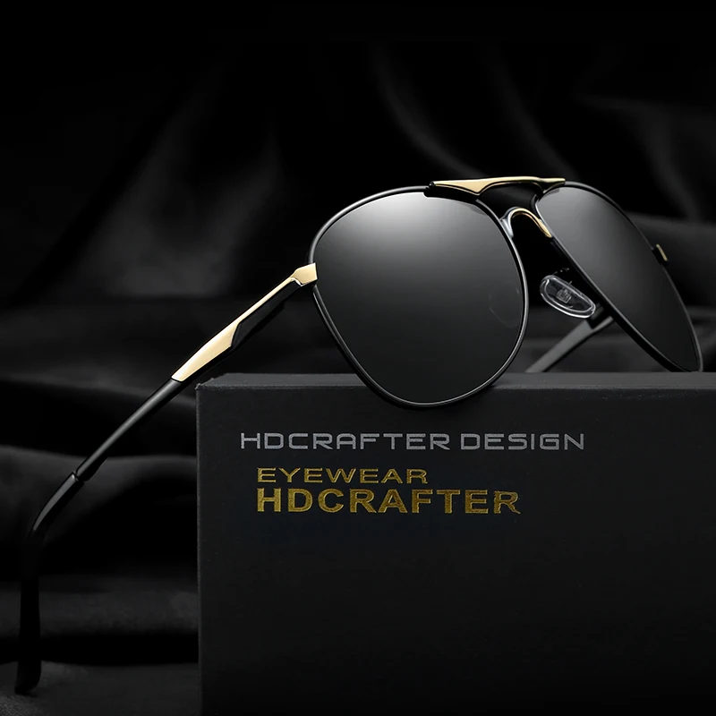 HDCRAFTER Высокое Качество Бренда Дизайнер Прохладно Солнцезащитные Очки