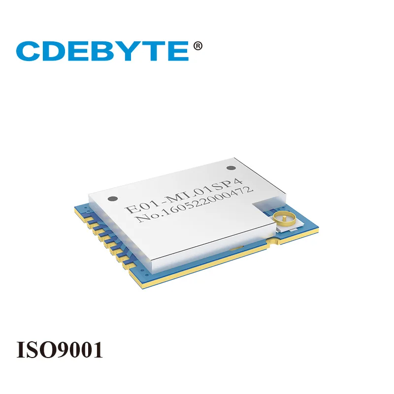 Дальность действия E01 ML01SP4 nRF24L01P 2 4 ГГц 100 мВт IPX штамп антенна отверстия uhf