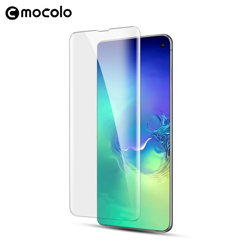 Mocolo Премиум экран разблокировка УФ жидкость Полный Клей Стекло для samsung Galaxy S10 Закаленное стекло пленка для S10 плюс протектор экрана