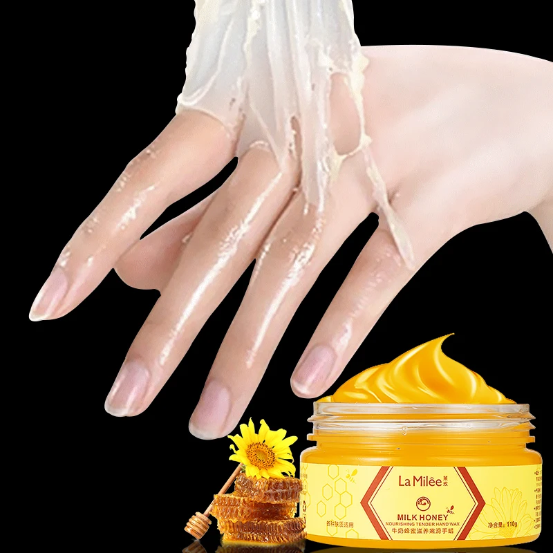Маска для рук LAMILEE Milk Honey увлажняющая отбеливающая маска кожи отшелушивание