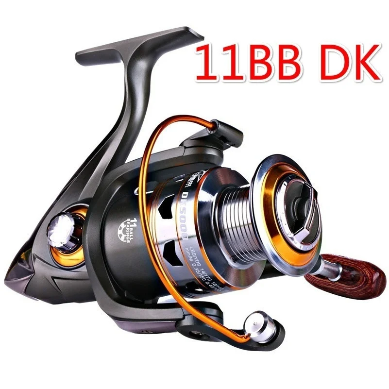 Sougayilang Рыболовная катушка 13 + 1BB/11BB светильник Кая сверхгладкая алюминиевая