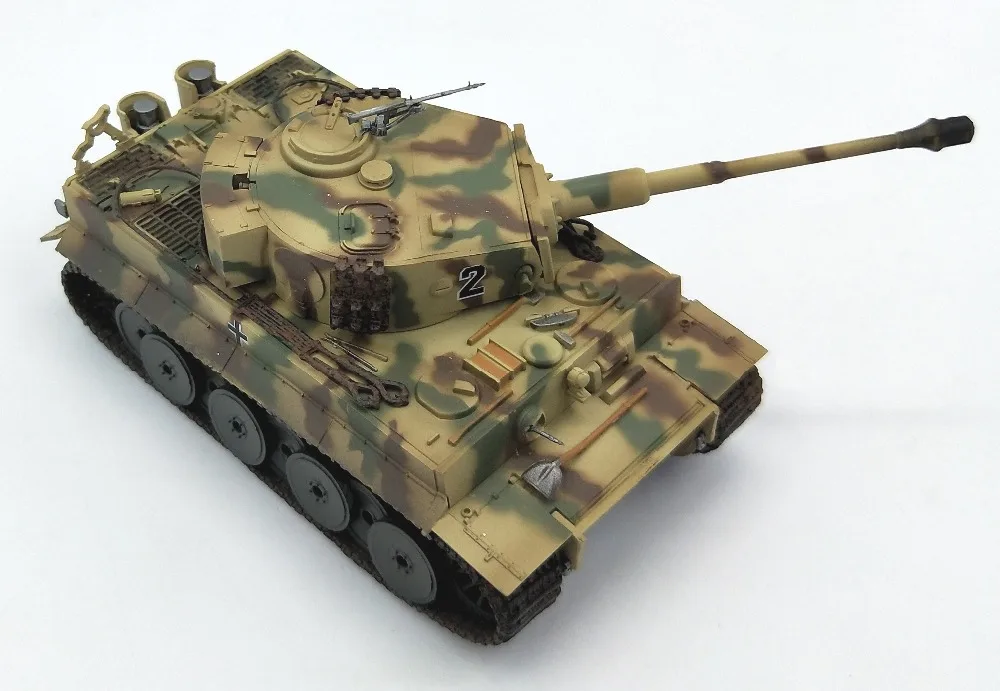 

1:72 Static Modeling of German Tiger Tank Model in Medium Term Trumpeter 36212 Collection model