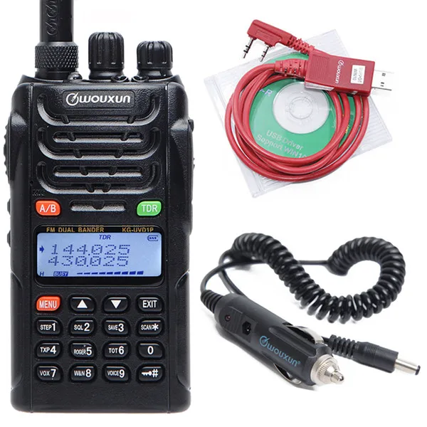 as photo show 1 WOUXUN KG-UVD1P двухдиапазонный двухсторонний радио с 1700 мАч батарея FM приемопередатчик UVD1P рация УВЧ УКВ радиостанция радио - Цвет: as photo show 1