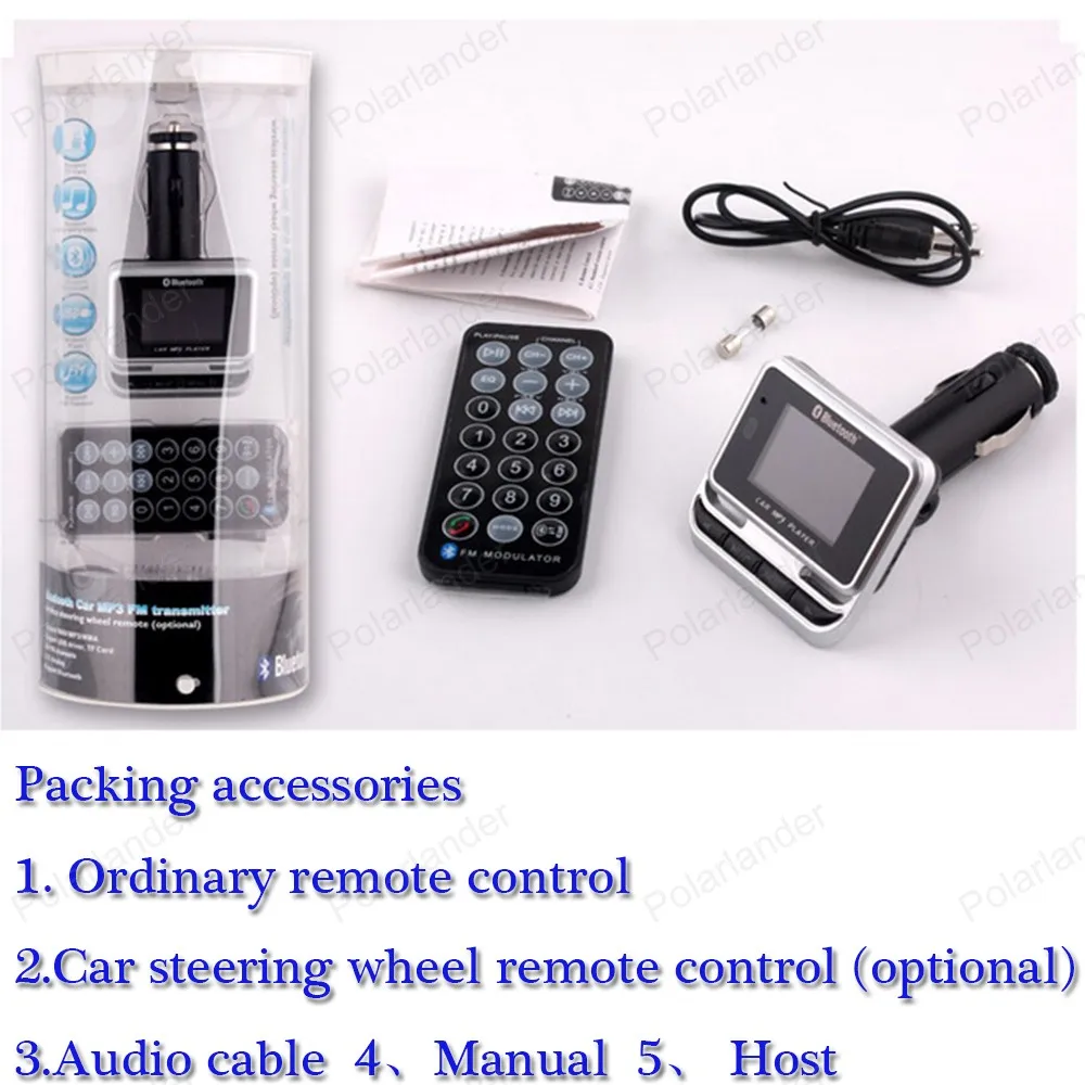 Беспроводной мини пульт дистанционного управления 1 4 дюйма Bluetooth FM выход