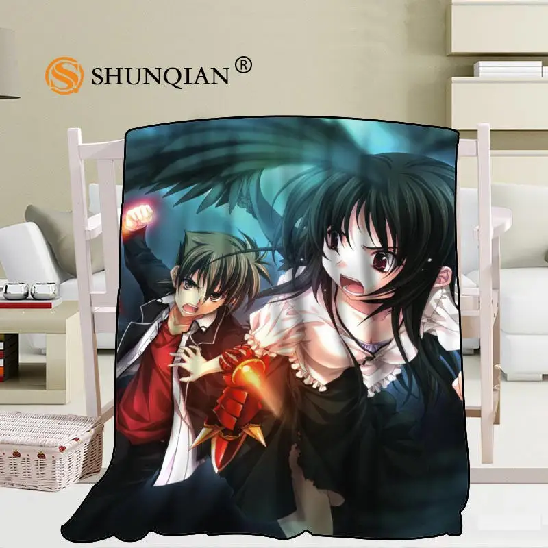 Одеяло DxD BorN на заказ смешанная ткань для старшей школы 56x80 дюймов 50x60 40x50 дивана