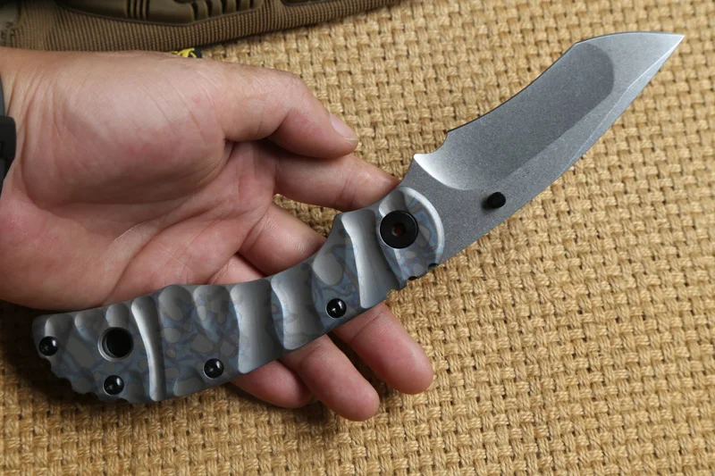 Dicoria ST RC тактический складной Ножи Титан ручка S35vn Лезвие Отдых Охота Открытый