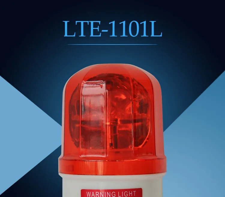 LTE-1101L безопасности Предупреждение светильник сейсмической светодиодный Bulbs1W DC12V/24 V сигнала гостеприимство для токарных станков/строительных площадках/мастерские маяк