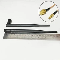 3g antenna rubber 5dbi 850900180019002100 mhz sma male connector sma female connector to crc9 male rg316 jumper cable 15cm