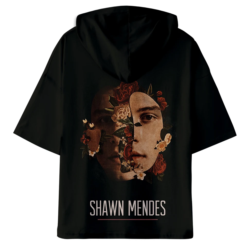 Новинка Мужская/Женская модная Толстовка Shawn Mendes с капюшоном и принтом кавайная