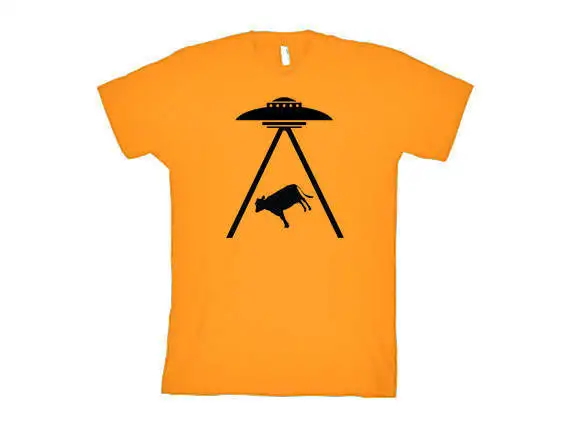 

Men'S Summer Style Fashion Swag UFO T-SHIRT Area 51 Paranormal SCIENCE FICTION Ancient Alien Astronaut T-SHIRT Shirts for Men
