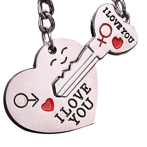 Новое поступление Sweet Heart Key I Love You подвеска брелок Kechain подарок ко Дню Святого