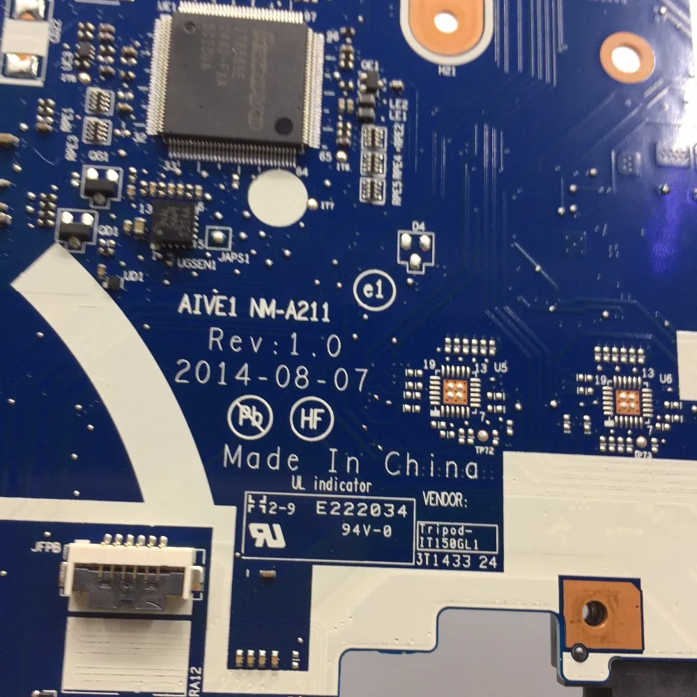KEFU NM A211 материнская плата для Lenovo AIVE1 E450 ноутбука ThinkPad Edge I3 rev1.0 тест|motherboard