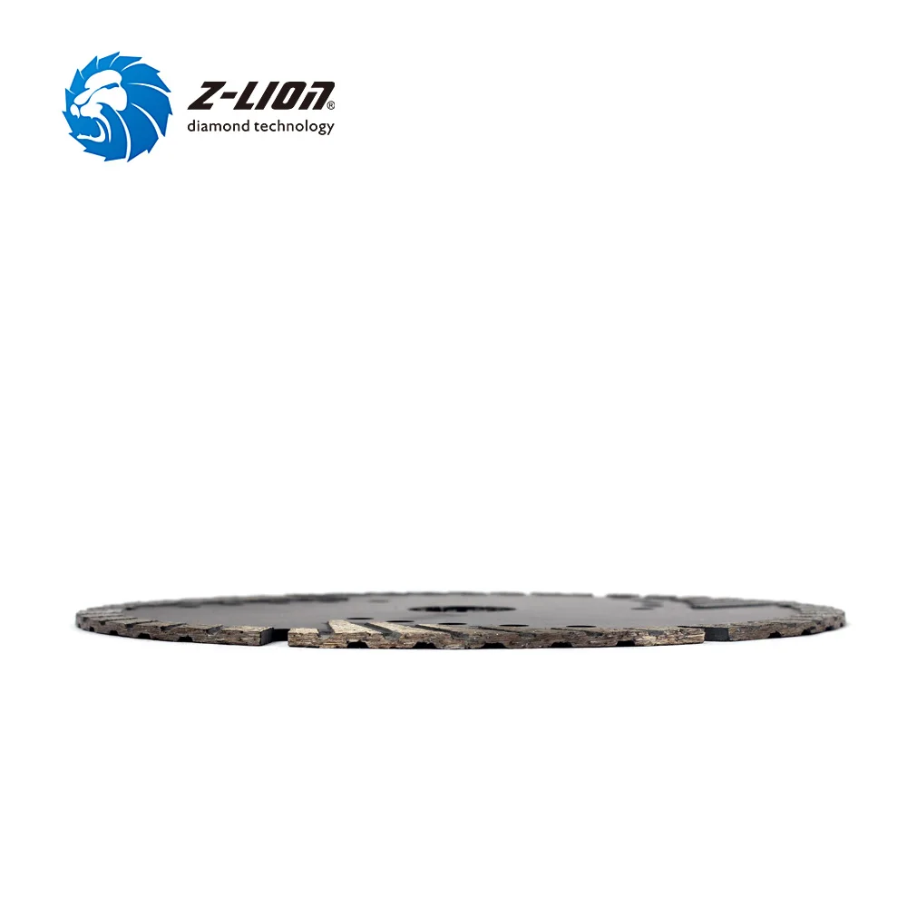 Бриллиантовая пила Z-LION 6 &quot150 мм с защитой зубцов для камня гранита мрамора
