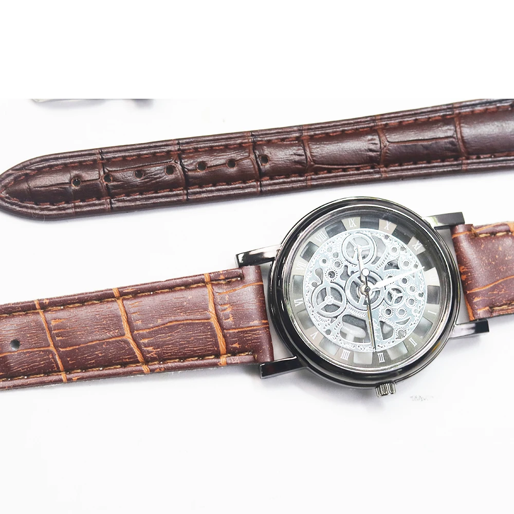 Новый ремешок для часов браслет черный коричневый Ремешки наручных из