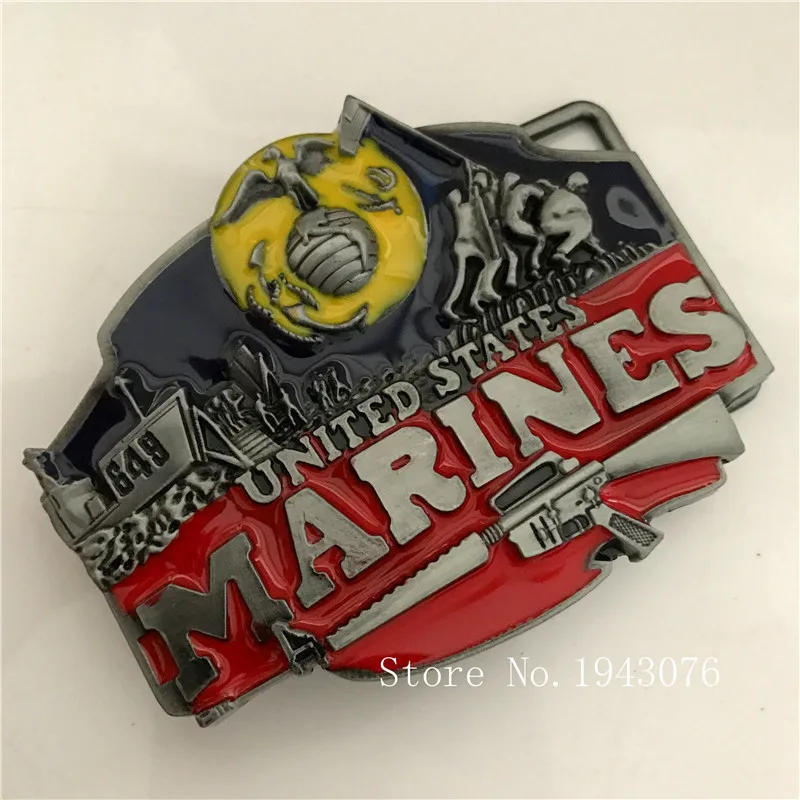 Розничная продажа новинка мужские металлические пряжки для ремня военно-морских