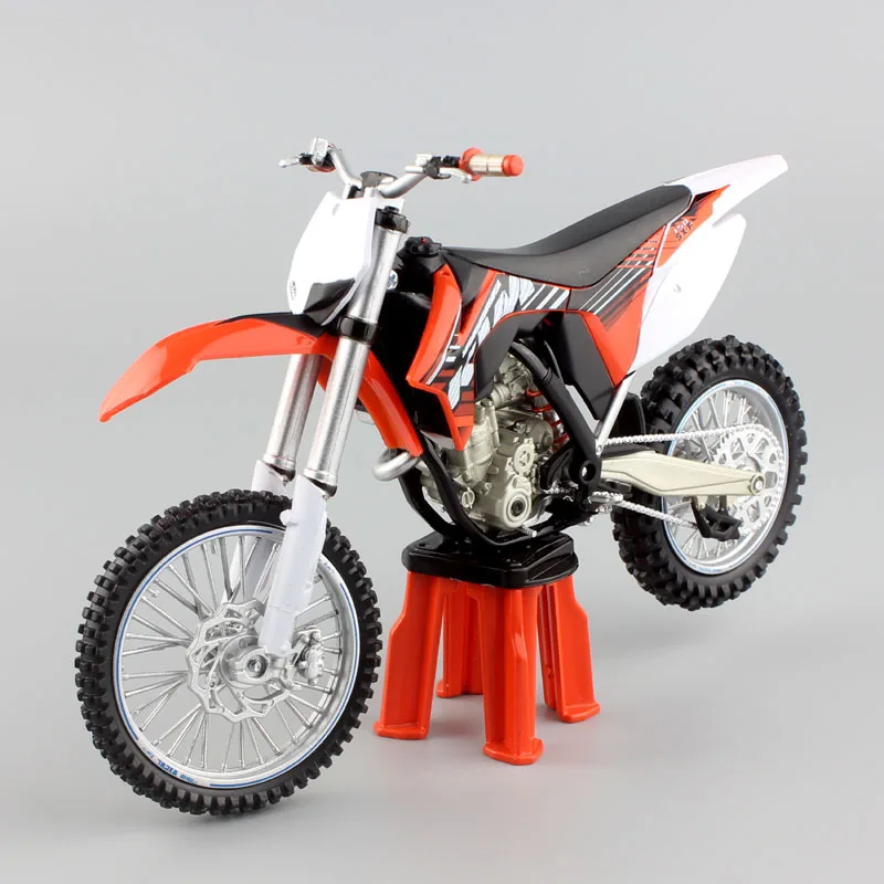 1/12 Scale Automaxx Children 350 SXF 2012 Motocross Model Rider SX-F Dirt Motorcycle Bike Diecasts & Toy Vehicles For Collection
