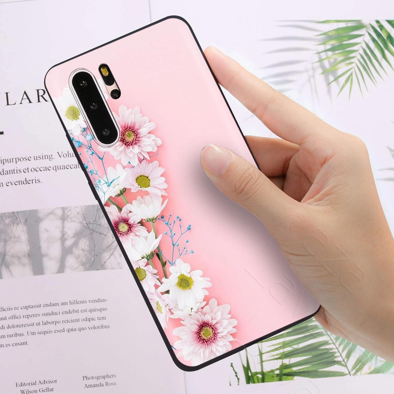 Lavaza Passion Flower Rose Sunflower Aesthetic Case for Huawei Mate Y7 Y9 P8 P9 P10 P20 P30 P40 Max Lite Pro P Smart Mini |