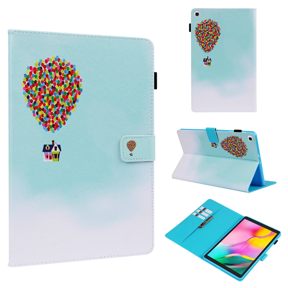 Мультфильм чехол для планшета Samsung Galaxy Tab A 2019 SM T510 T515 10 1 дюймов Smart Cover из