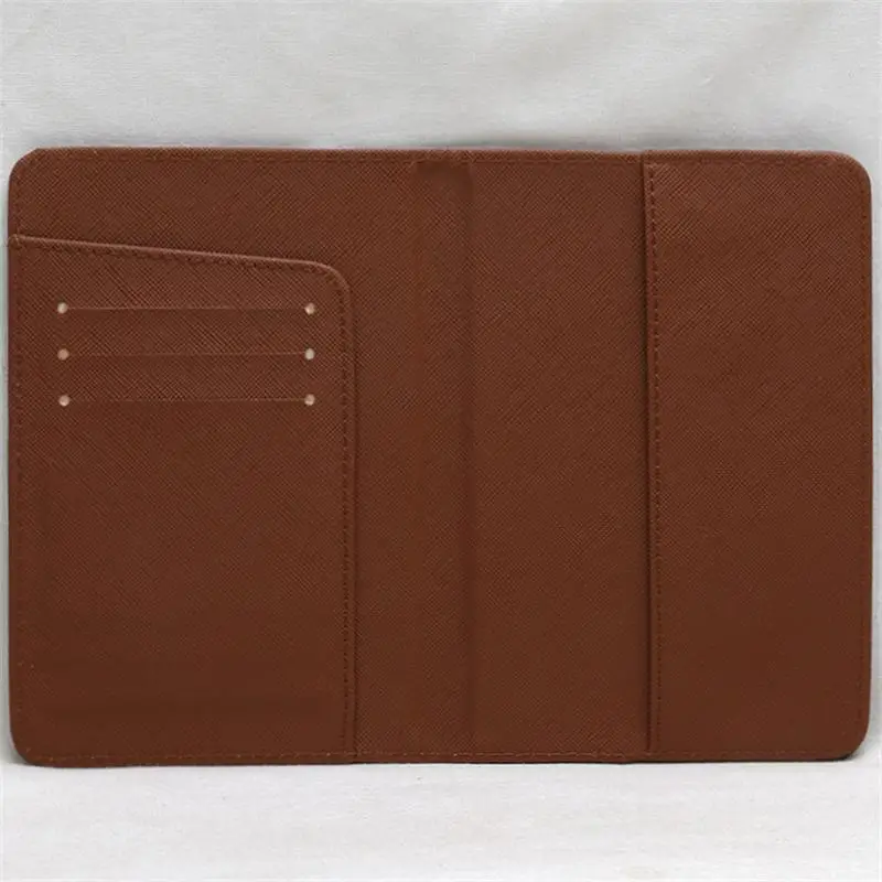 Чехол для паспорта с цветочным узором путешествий визитница документов