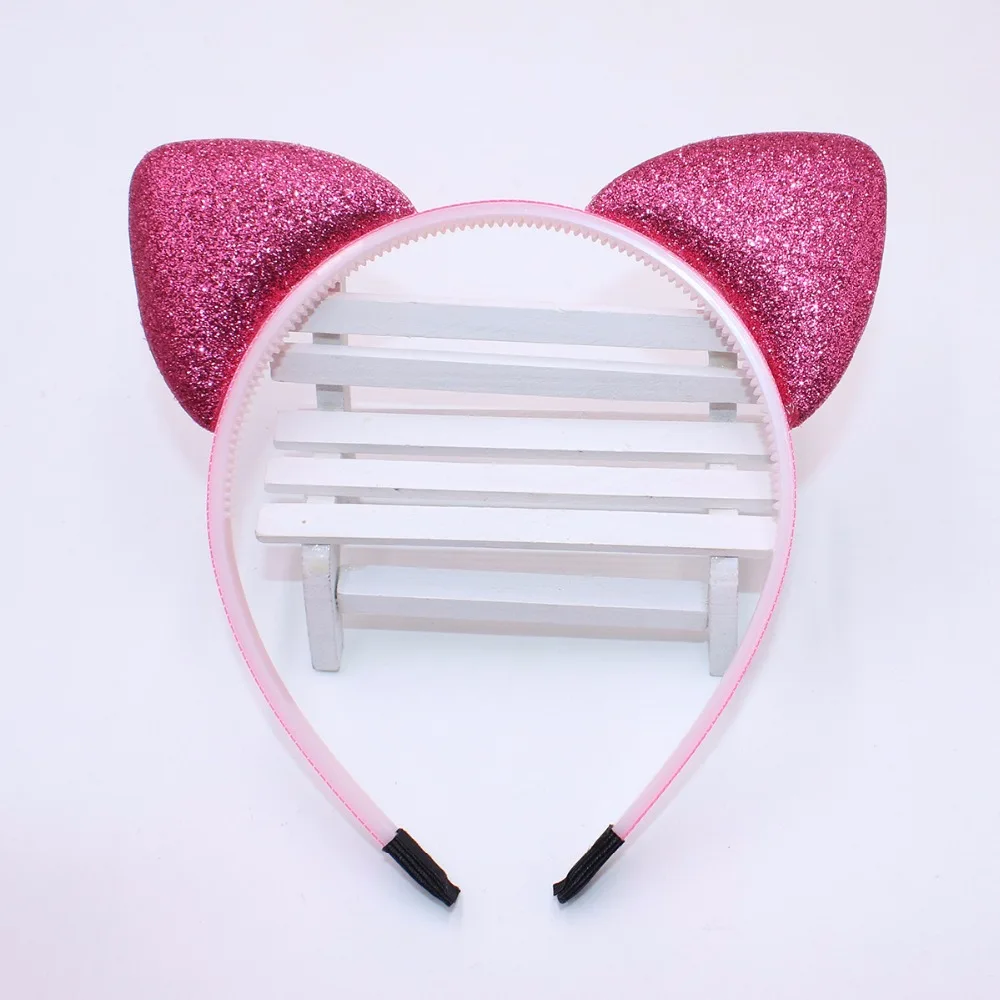 Новинка 2017 года Милые повязки для волос девочек Повязка на голову с кошачьими