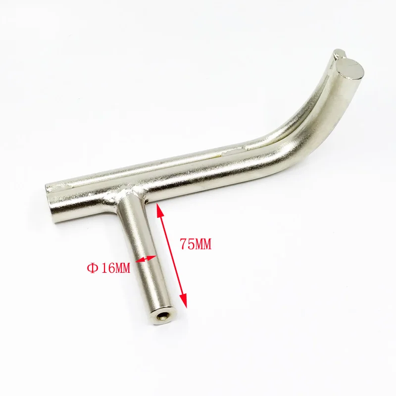 Hole Diameter 16mm Подставка для токарного инструмента для деревообрабатывающего станка специальная форма токарного инструмента изогнутые токарные инструменты - Цвет: Hole Diameter 16mm