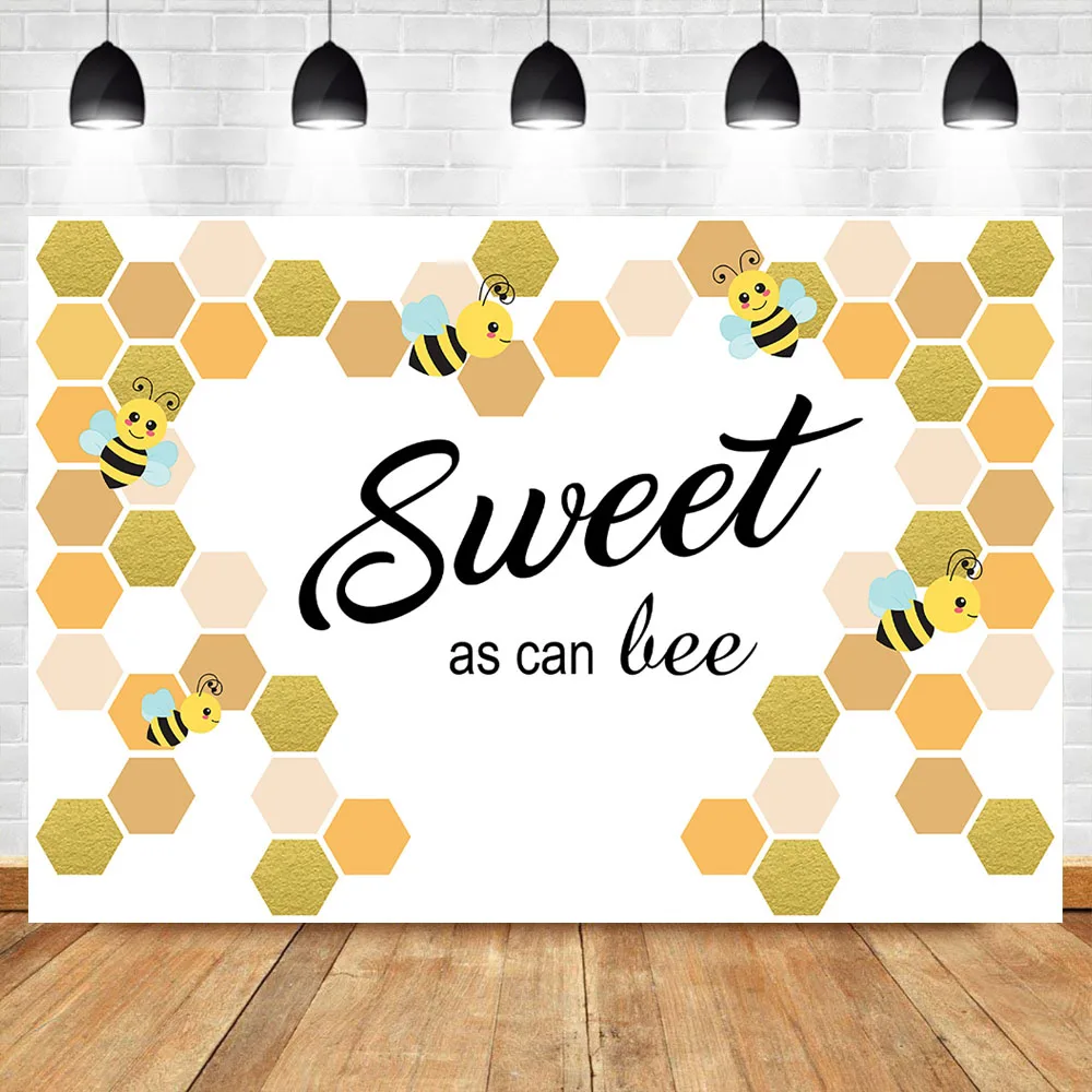 NeoBack сладкий как пчела фон для фотографии Новорожденный ребенок душ фото день