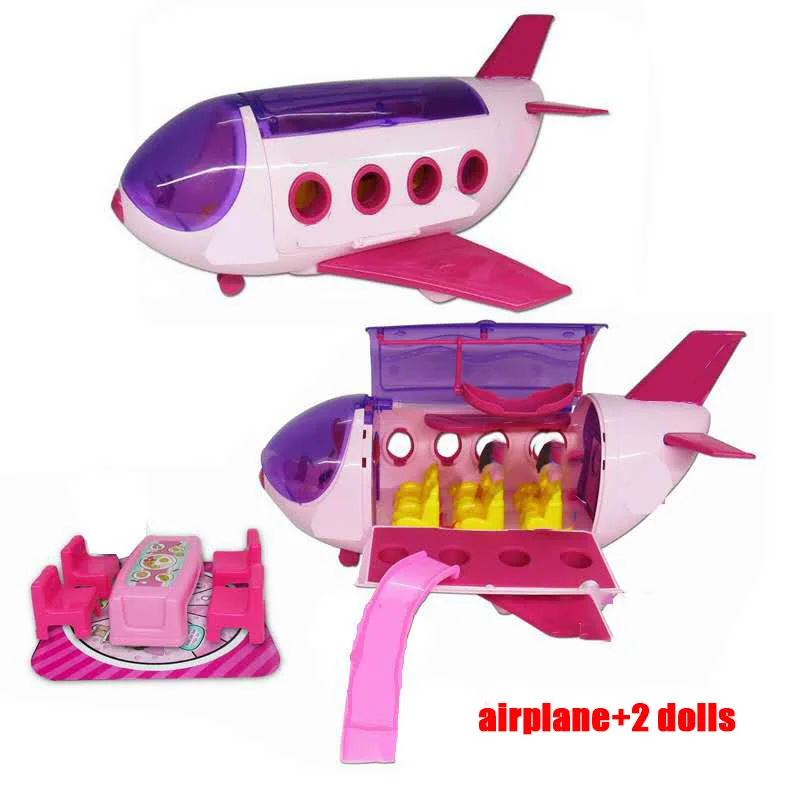 

2019 NEW lols doll with airplane toy Playing House and 2 lols dolls toy figurine girl toys gift for kids
