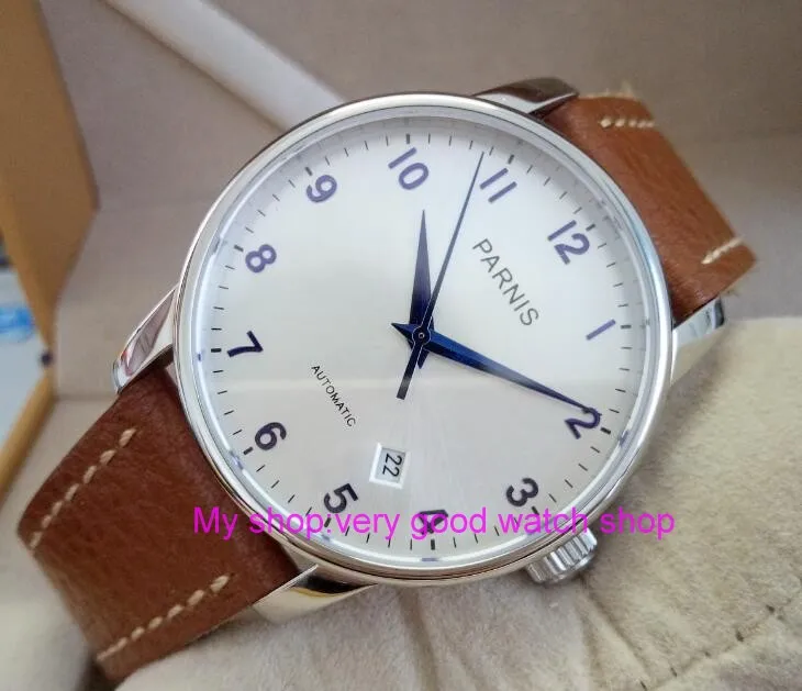 Мужские наручные часы с сапфирами автоматические механические 38 мм из японского