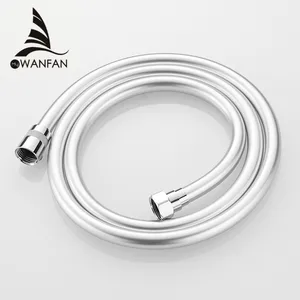 Сантехнические шланги из нержавеющей стали золото 150 см шланг для душа Гибкая душевая головка запасная часть ванная комната водяной шланг HJ-0533