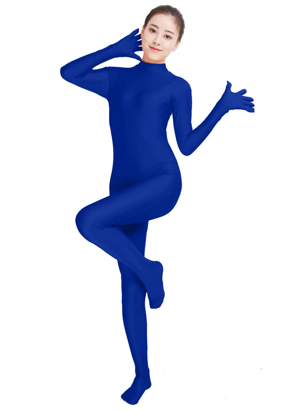 LZCMsoft черный полный боди Zentai колготки из лайкры для взрослых Одежда танцев