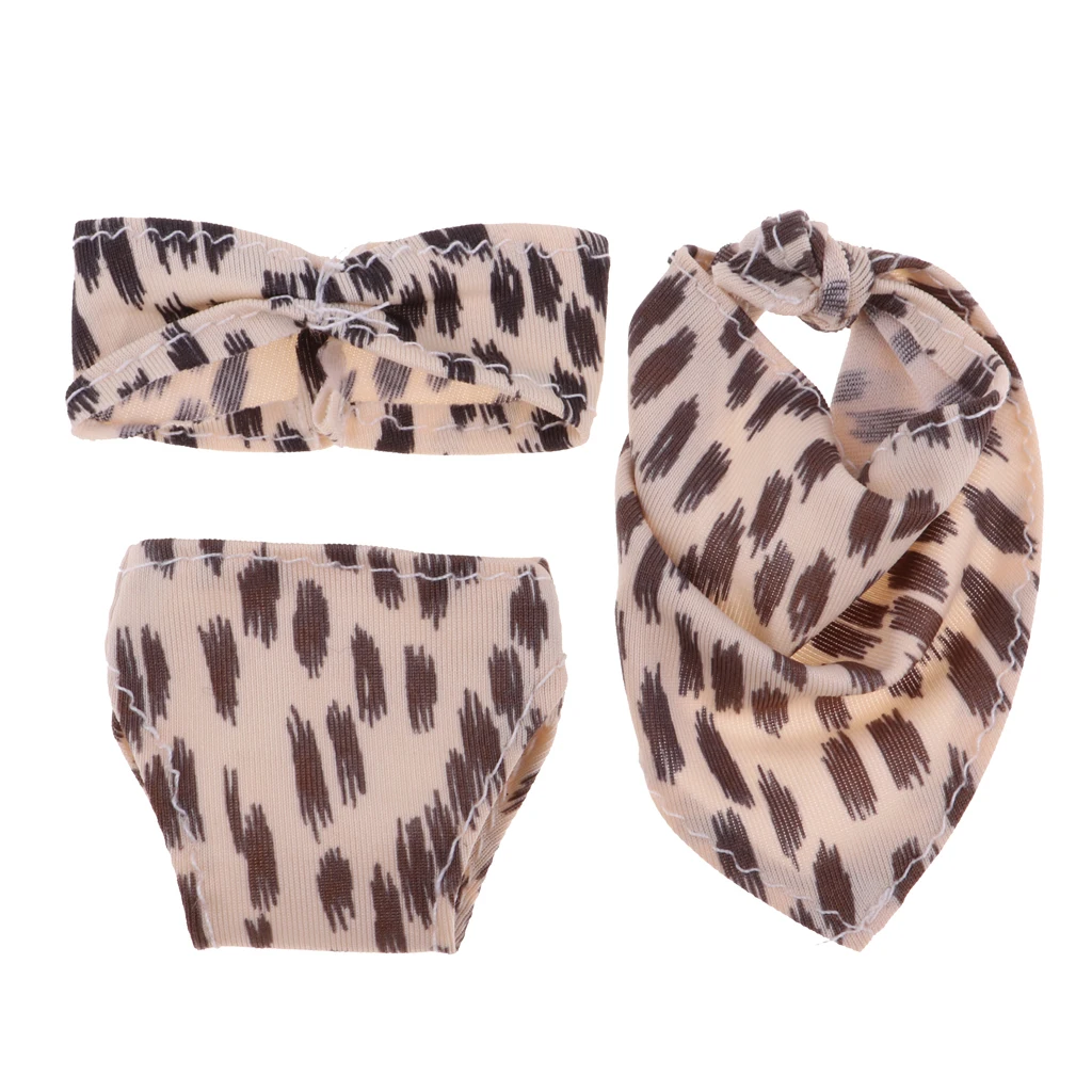 Модель 1/6 года красивый леопардовый купальник комплект бикини для 12 дюймовых 30 см