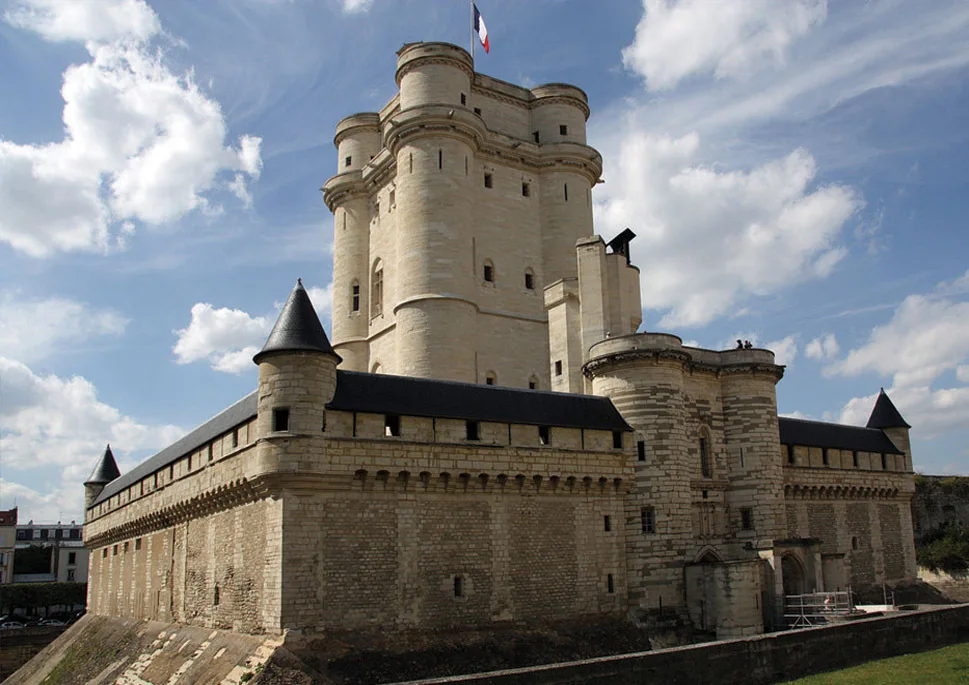 Металлические завернутые магниты SOUVEMAG Paris Chateau de Vincenne декорации туристические