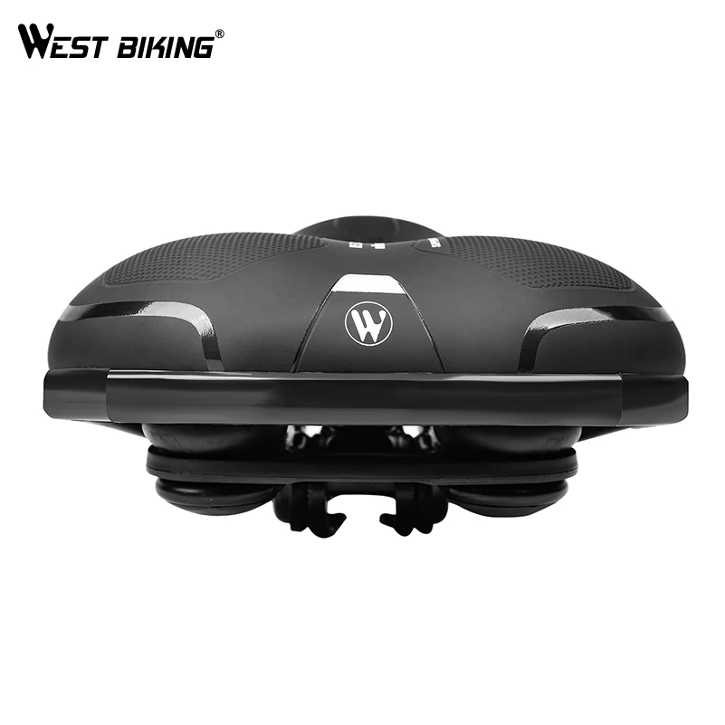 

WEST BIKING Bike Saddle Comfortable MTB Bike Accessories Non-slip Shock Absorption Cycling Hollow Seat Mountain Bicycle Saddle
