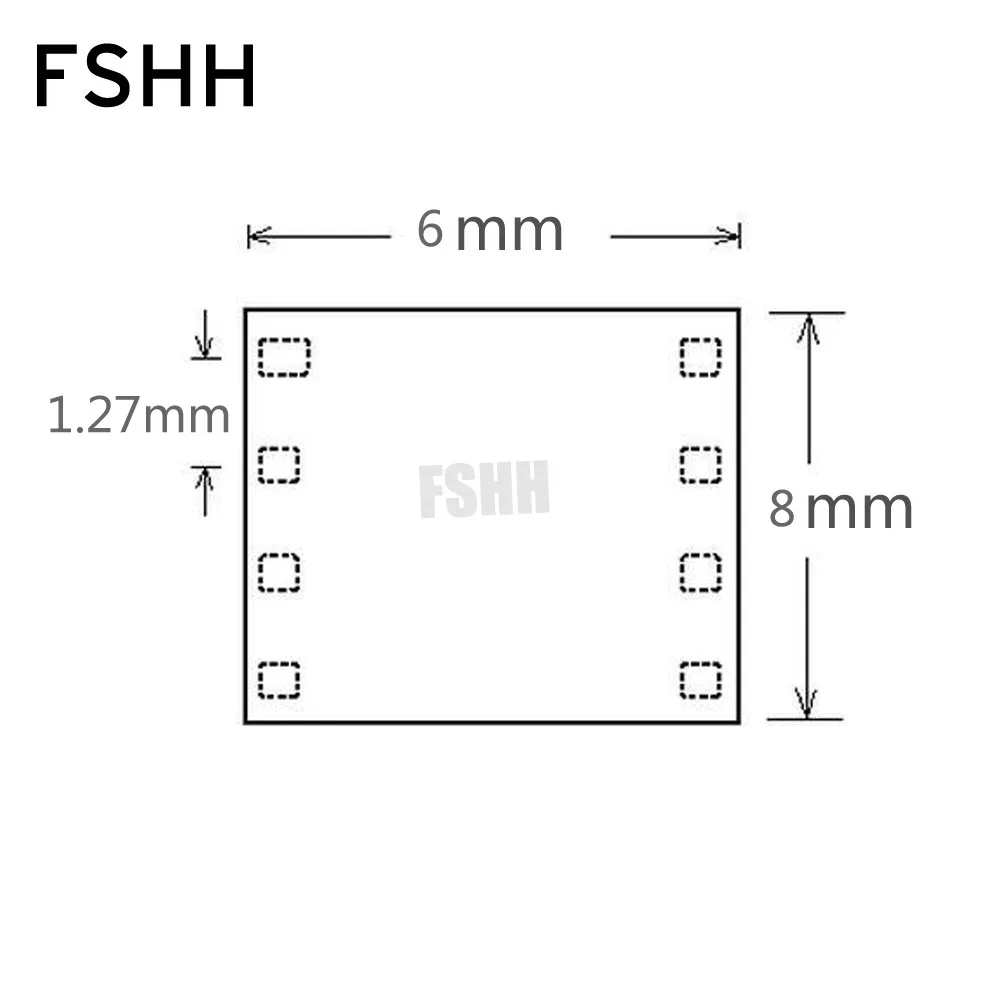 Рисунок 4 - QFN8 К DIP8 программатор адаптер
