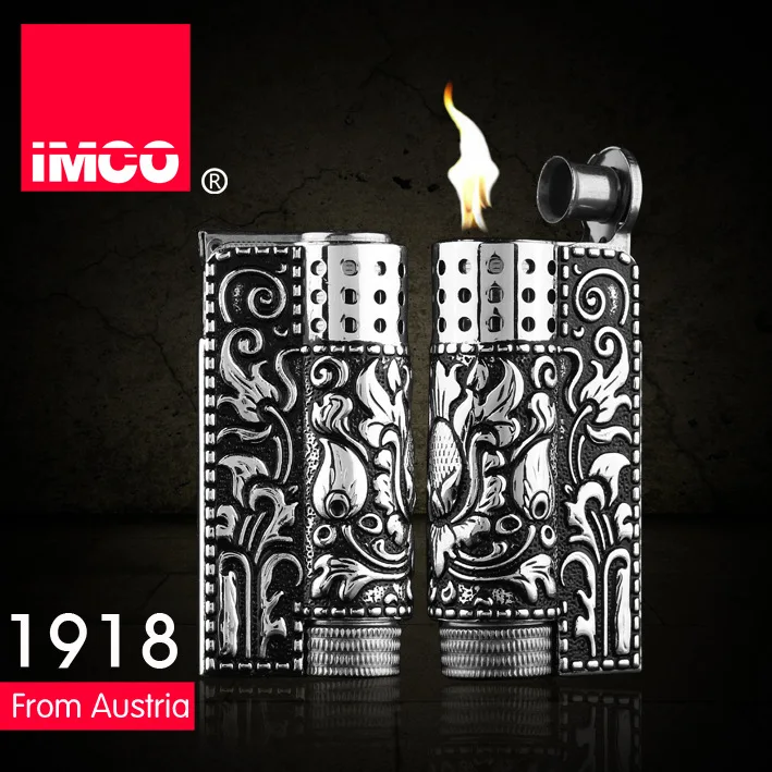 Оригинальная бензиновая Зажигалка из нержавеющей стали IMCO armor коллекция
