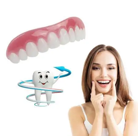 Отбеливающая зубная паста силиконовые подтяжки для имитации идеальной улыбки