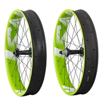 toray t700 carbon ican fatbike wheels 26er fat bike wheelset powerway m74 hubs 1011 speed 90mm width ud matt wheel fw90