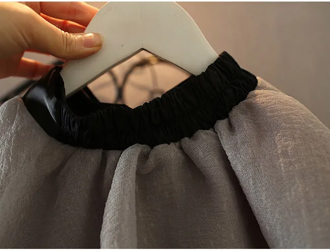 1 Новое поступление комплект одежды черного цвета для девочек детская летняя