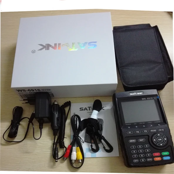 Satlink ws6916 satfinder satlink ws 6916 DVB-S2 спутниковый искатель спутниковый измеритель MPEG-2/MPEG-4 ws-6916