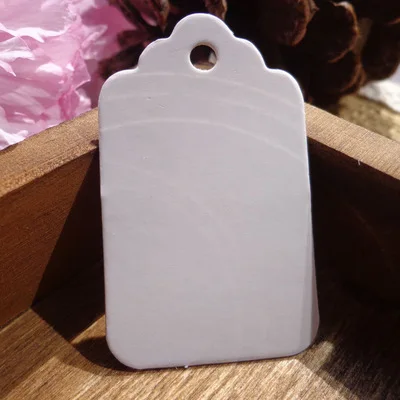 Wedding Favor Gift 100pcs Packaging Labels Paper Hang Tags Kraft 3*5cm DIY Food Label Christmas Decoration for Party | Дом и сад