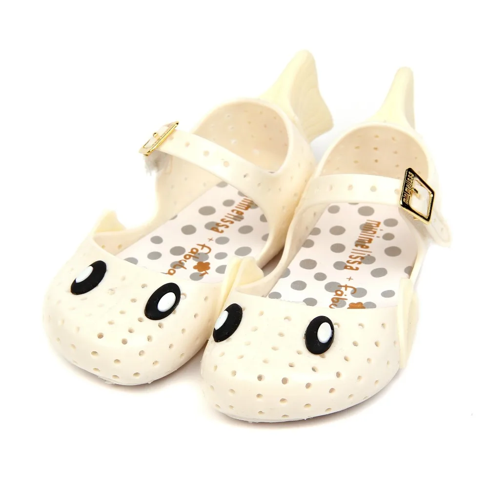 Mini Melissa Girl Sandals Breathable Fish Children Rain Wings Summer Flying 2019 Princess Shoes | Детская одежда и обувь
