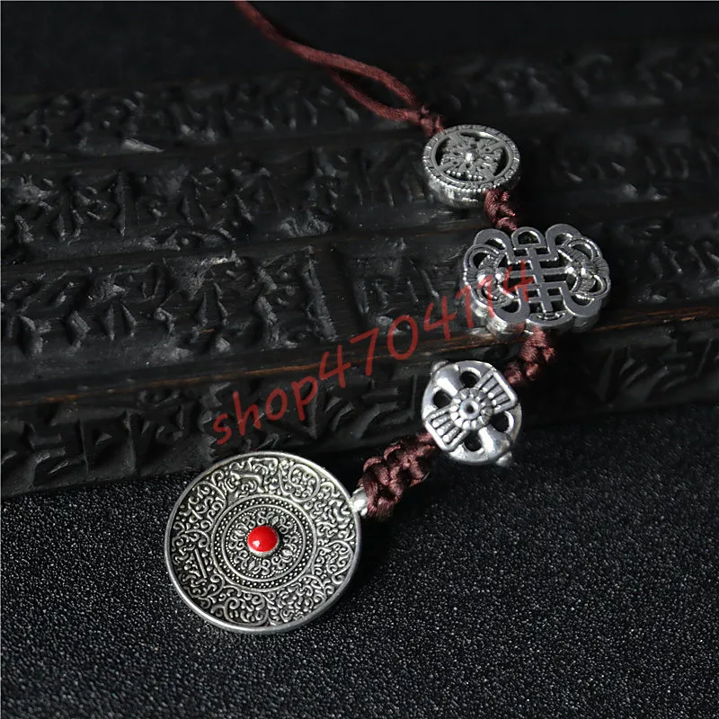 Медный сплав Тибетский Стиль этнический стиль девять дворцов и восемь диаграмм