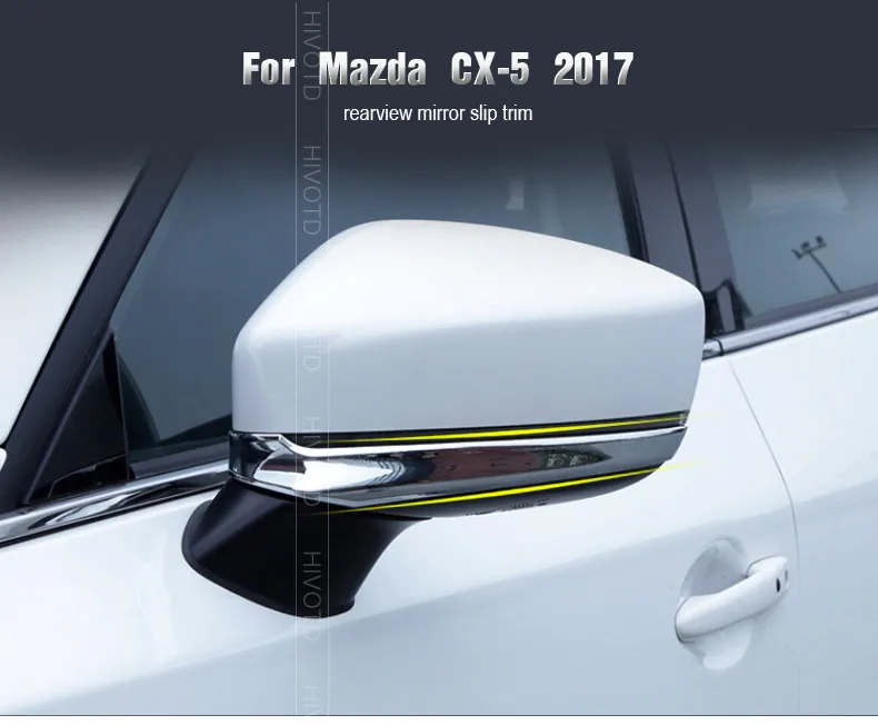 Hivotd для Mazda CX-5 CX5 аксессуары высокое качество АБС ХРОМ Автомобильная дверь боковое зеркало заднего вида крышка внешняя производственная отделка