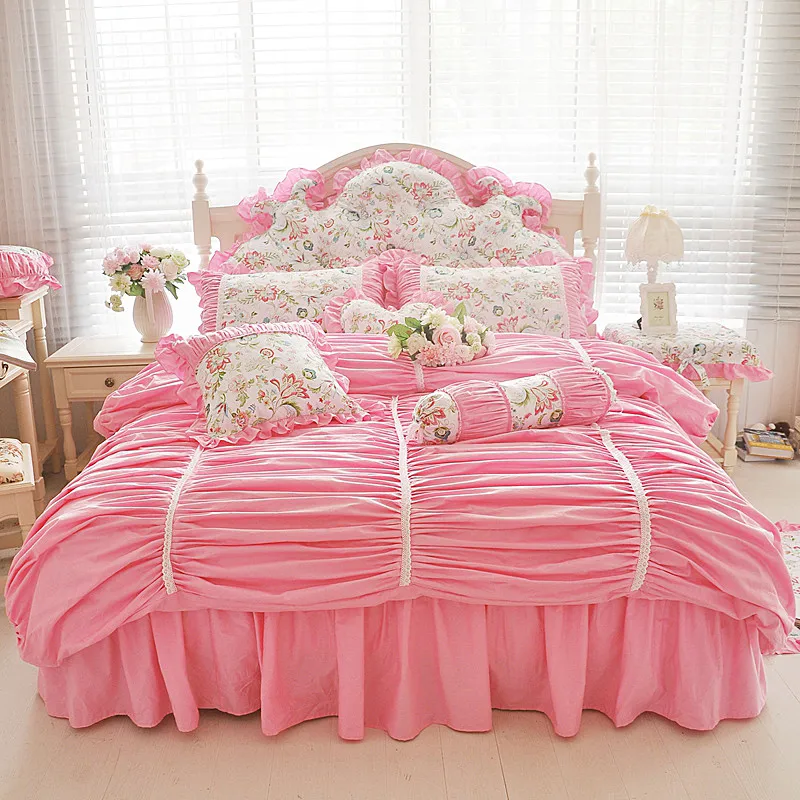 Комплект постельного белья в Корейском стиле комплект из 4/6/8 предметов 100% хлопка