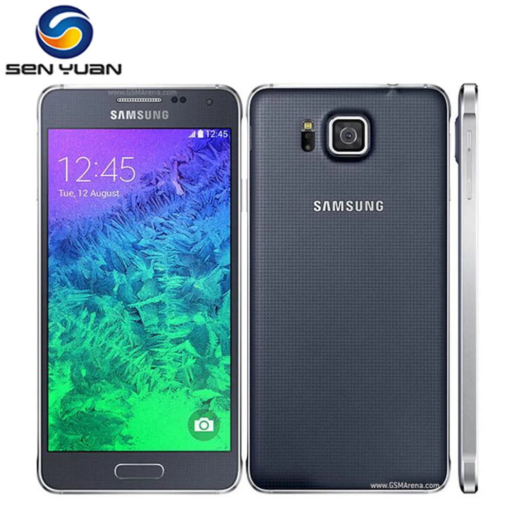 G850 Оригинальный разблокированный Samsung Galaxy Alpha G850F G850A мобильный телефон Ouad Core 2 Гб